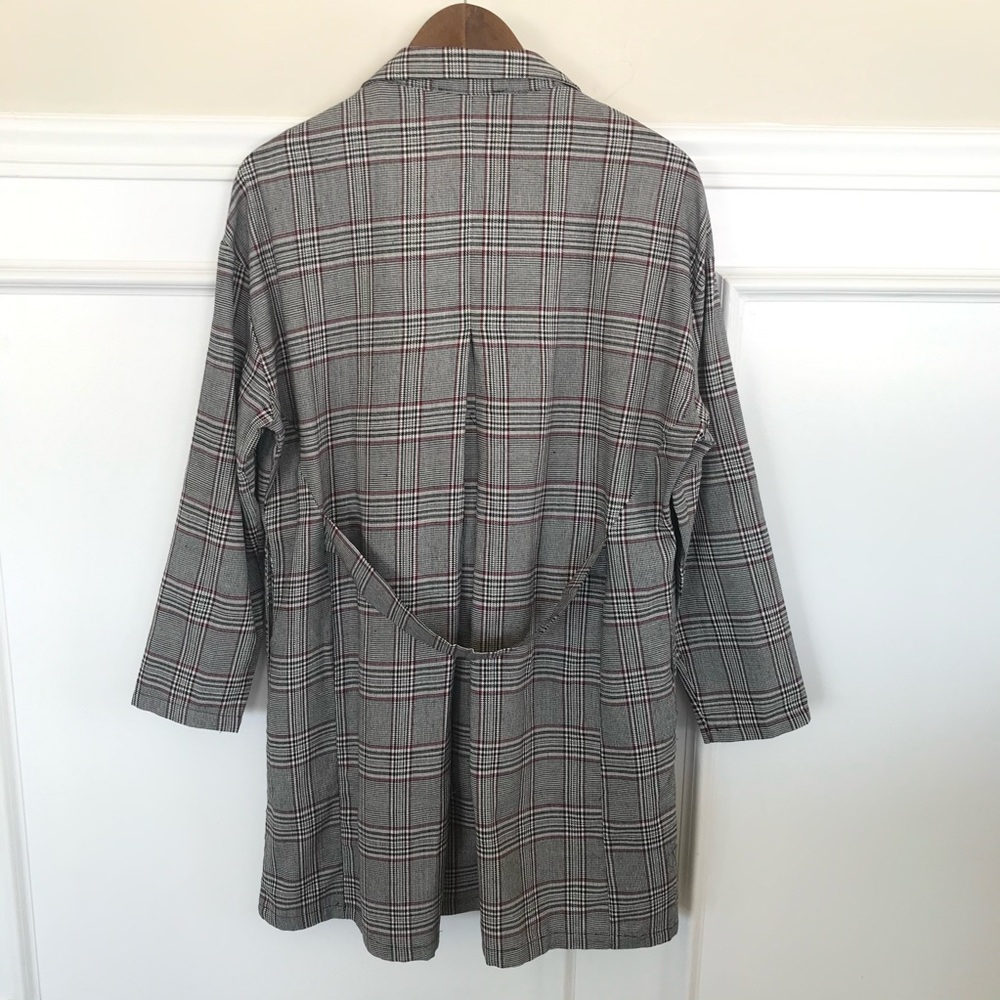 Plaid Swing Coat - Picture 4 of 9